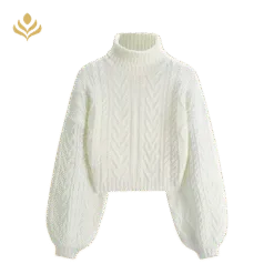 Cropped Sweater At Snapsstop